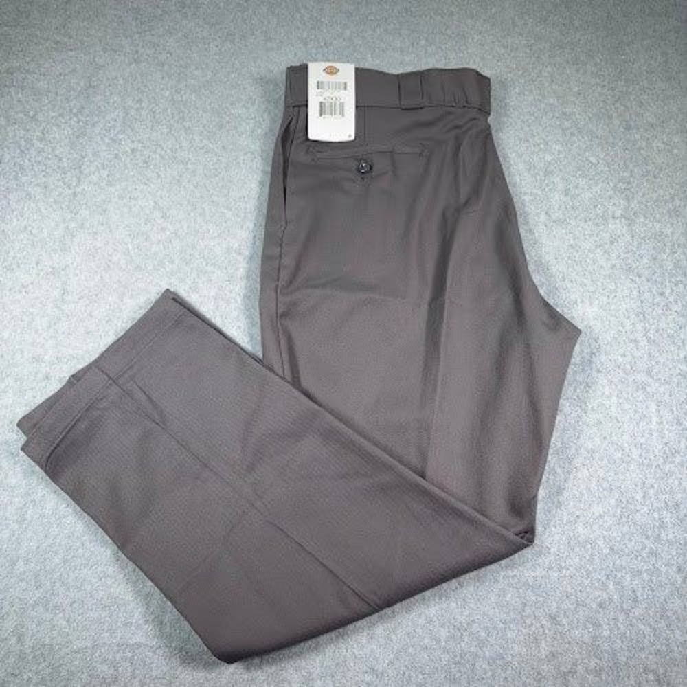 NWT Dickies 874 Work Pants Mens Fits 40x29 Grey Original Fit Grey Flex Waist NEW